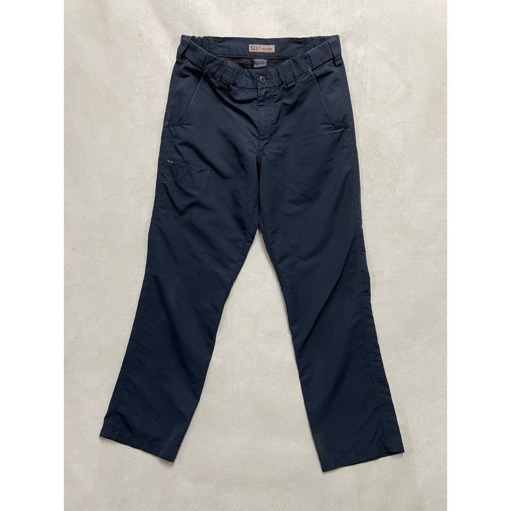 5.11 Tactical Mens Ripstop Cargo Pants Black 32x32 Straight Leg Utility